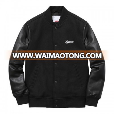 Wool Varsity Crew Jacket