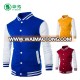 Hot Sale Custom Made Multi Color Stand Collar High School Unisex Varsity Jacket